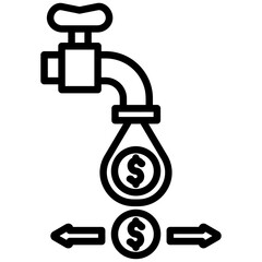 Obraz premium cashflow