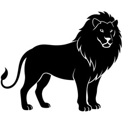 lion vinyl ready vector illustration