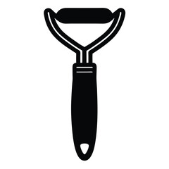 Vegetable Peeler Vector Illustration – Sharp Kitchen Tool for Easy Skin Removal