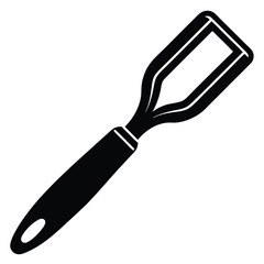 Vegetable Peeler Vector Illustration – Sharp Kitchen Tool for Easy Skin Removal