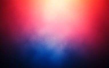 Vibrant Red Blue Nebula with Cosmic Energy Background.