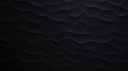 Textured dark matte wallpaper with subtle waves creates modern and elegant atmosphere