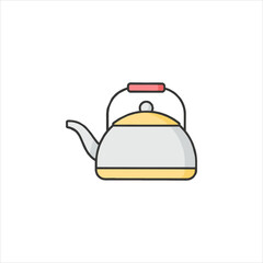 kettle isolated on white background