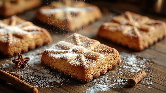 speculaas dutch spiced cookies video