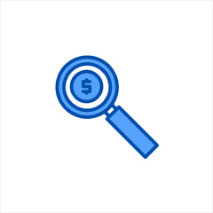 vector magnifying glass