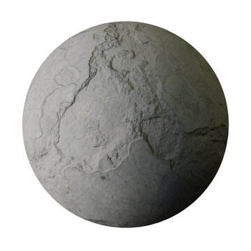 Cracked plaser wall ball