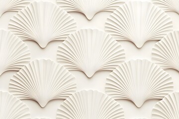 Minimalist Charm Clean and Classic Scalloped Motif