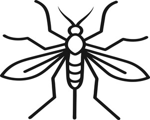 Mosquito Illustration: Vector Image