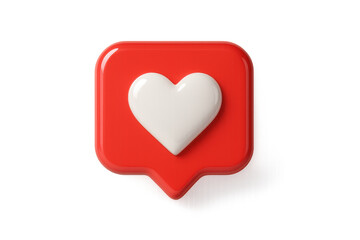 Heart Icon Concept for Likes and Favorites in Social Media Design