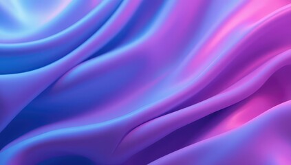 Obraz premium Abstract Purple and Blue Draped Fabric Texture