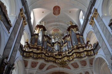 Organy w bazylice, Bardo, Polska