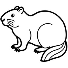 Line art collection of aquatic and wetland creatures, featuring elegant and minimal illustrations of fish, amphibians, birds, and aquatic animals. Perfect for nature-themed designs, educational materi