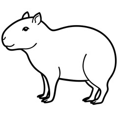 Line art collection of aquatic and wetland creatures, featuring elegant and minimal illustrations of fish, amphibians, birds, and aquatic animals. Perfect for nature-themed designs, educational materi