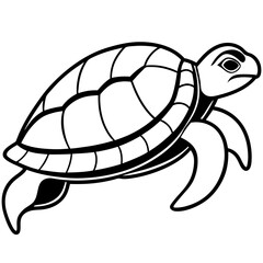 Line art collection of aquatic and wetland creatures, featuring elegant and minimal illustrations of fish, amphibians, birds, and aquatic animals. Perfect for nature-themed designs, educational materi