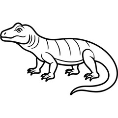 Line art collection of aquatic and wetland creatures, featuring elegant and minimal illustrations of fish, amphibians, birds, and aquatic animals. Perfect for nature-themed designs, educational materi