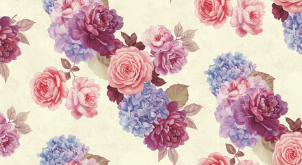 floral seamless texture
