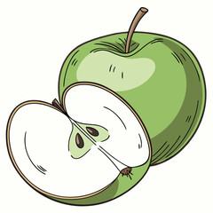 green apple
