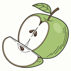 green apple