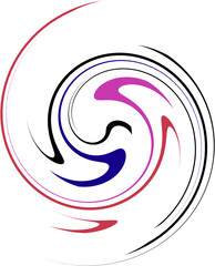 abstract swirl background