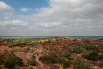 wzgórza kanionu Marafa (Hell's Kitchen), Kenia, Afryka