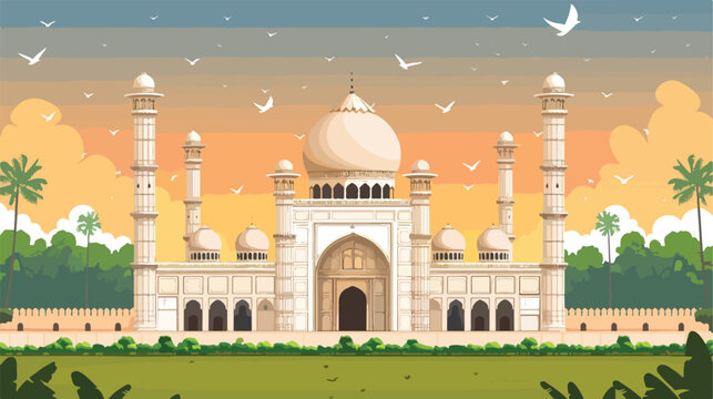 Historical edification of mosque Charminar and its significance in Indian independence movement