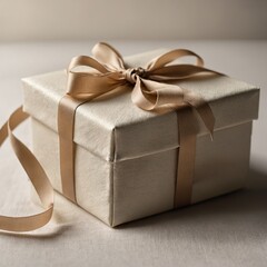 Ivory Textured Gift Box