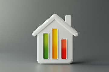house energy efficiency rating. Insulation, Eco-friendly design, sustainable living