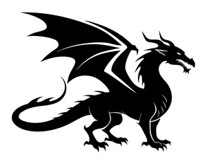 Dragon Vector Silhouettes & SVG Icons | Mythical Beast Designs for Print & Digital