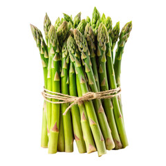 asparagus on white background