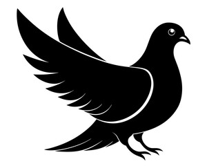 Dove Vector Silhouettes & SVG Icons | Peace, Love & Spiritual Bird Design