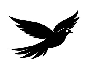 Dove Vector Silhouettes & SVG Icons | Peace, Love & Spiritual Bird Design