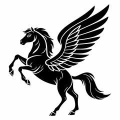 Pegasus silhouette