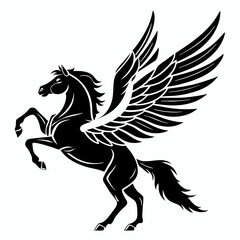 Pegasus silhouette