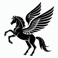 Pegasus silhouette