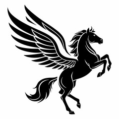 Pegasus silhouette