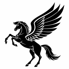 Pegasus silhouette