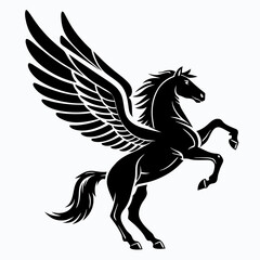 Pegasus silhouette