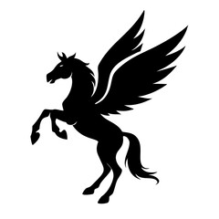 Pegasus silhouette