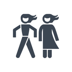 Walking Women Icon