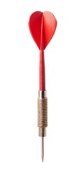 red dart on white background