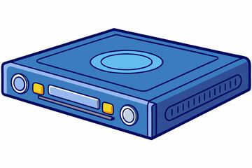 Obraz premium audio cassette isolated on white background