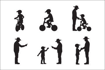 Father Teaching Baby to Ride Bicycle – Cute Family Vector Illustration

Dad and Baby Learning to Ride Bike – Parenting Moment Clipart

Father and Child Bicycle Ride – Wholesome Flat Vector Art

Baby’s