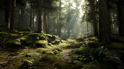 Fototapeta premium AI generated image