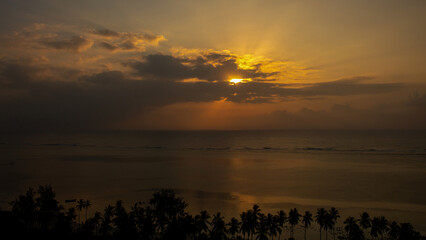 bajeczny w schód słońca nad oceanem indyjskim,, Kenia, Afryka © Kamil_k2p