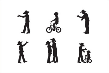 Father Teaching Baby to Ride Bicycle – Cute Family Vector Illustration

Dad and Baby Learning to Ride Bike – Parenting Moment Clipart

Father and Child Bicycle Ride – Wholesome Flat Vector Art

Baby’s