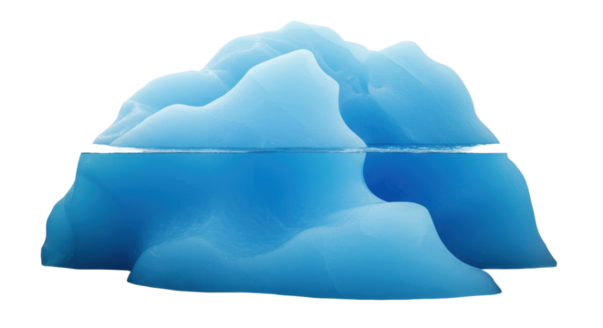 Isolated Iceberg