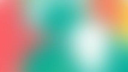 Fototapeta premium Modern Blurred light fuzz colorful gradient background. Pastel smooth mesh shapes. Vector soft horizontal backdrop