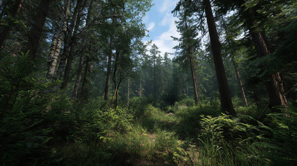 Fototapeta premium AI generated image