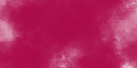 Fantasy light red, pink shades watercolor background. light pink and white colors background for design subtle color. Soft pink grunge background frame plane sky view with stars and sunset