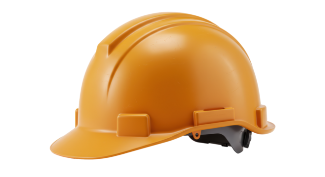Isolated Yellow Hard Hat
